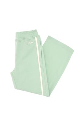 Kız Çocuk Su Yeşili Loose Fit Kenar Biyeli Eşofman Altı - 50306282050