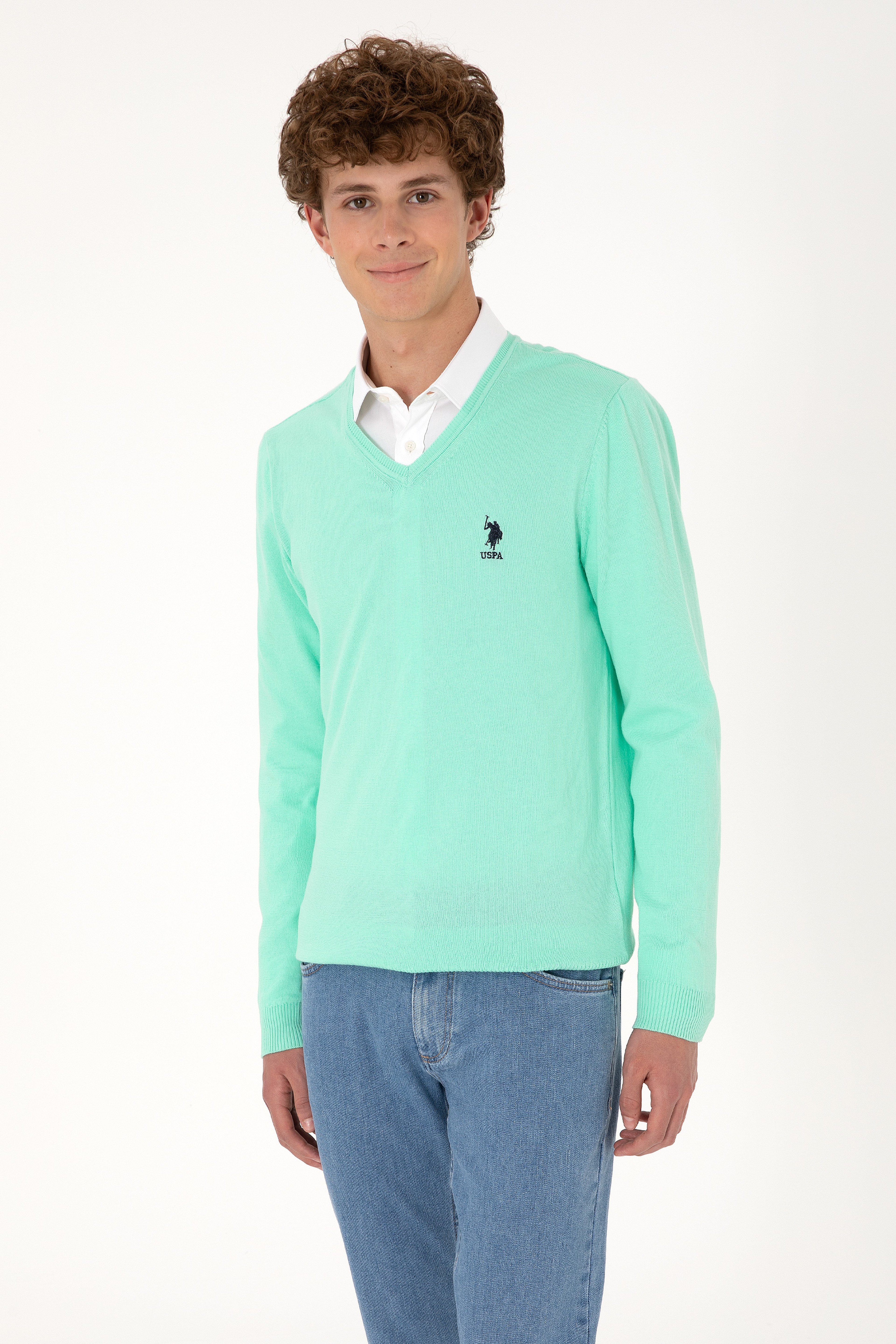 Erkek Mint Basic Kazak - Image 1