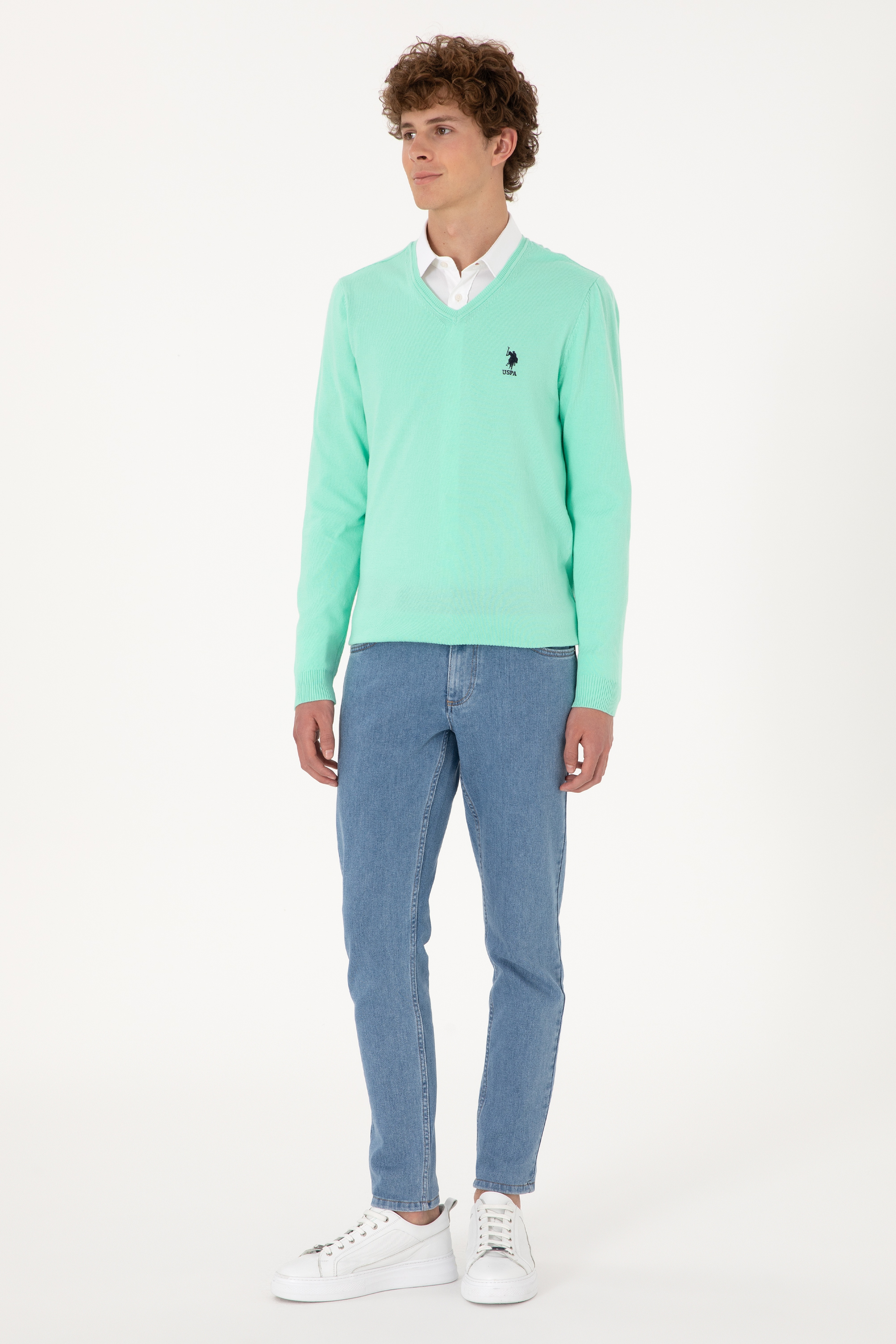 Erkek Mint Basic Kazak - Image 4