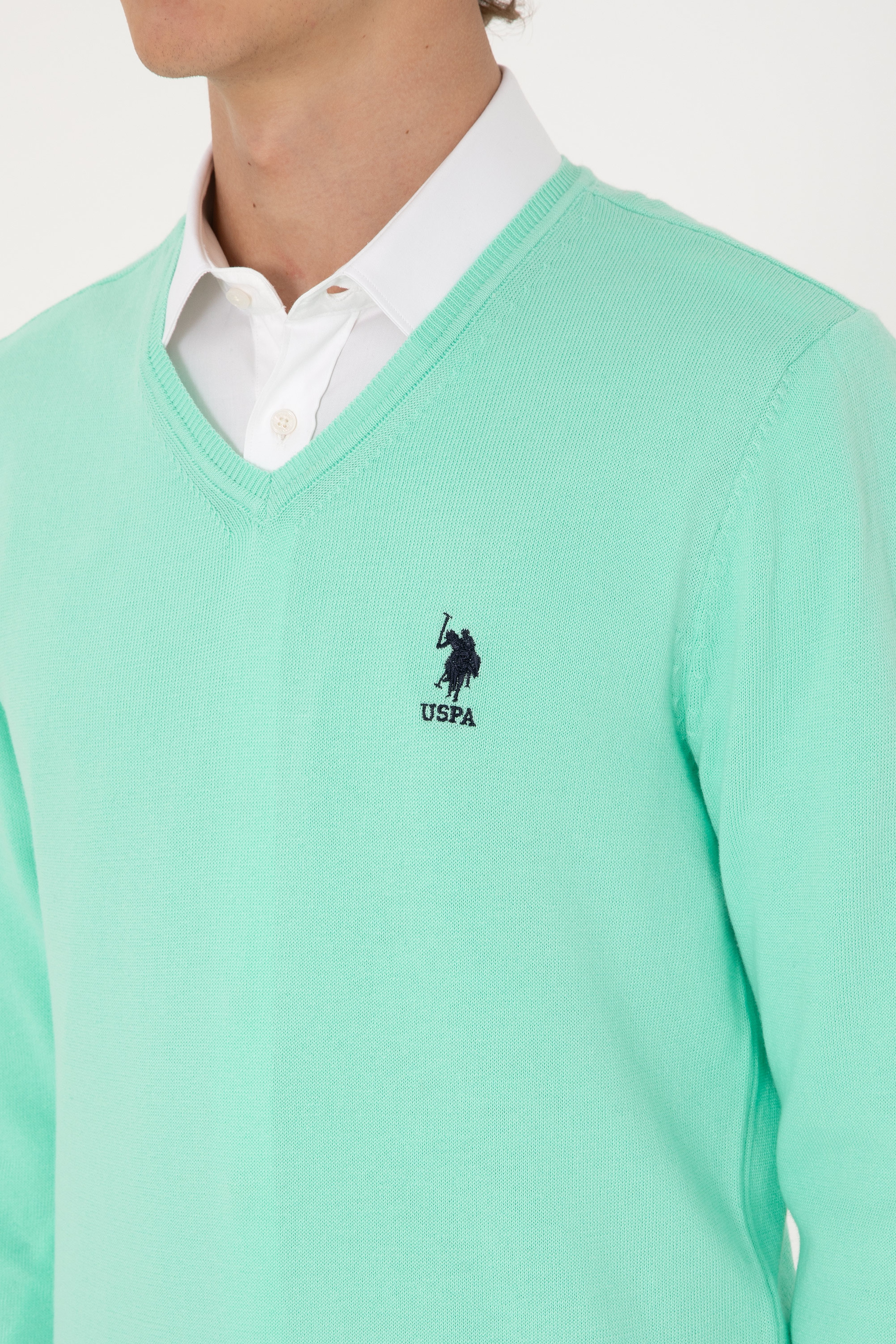 Erkek Mint Basic Kazak - Image 7