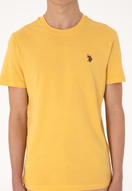 Erkek Hardal Basic Tişört - 50298015057