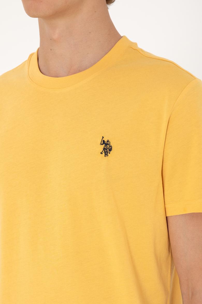 Erkek Hardal Basic Tişört - 50298015057