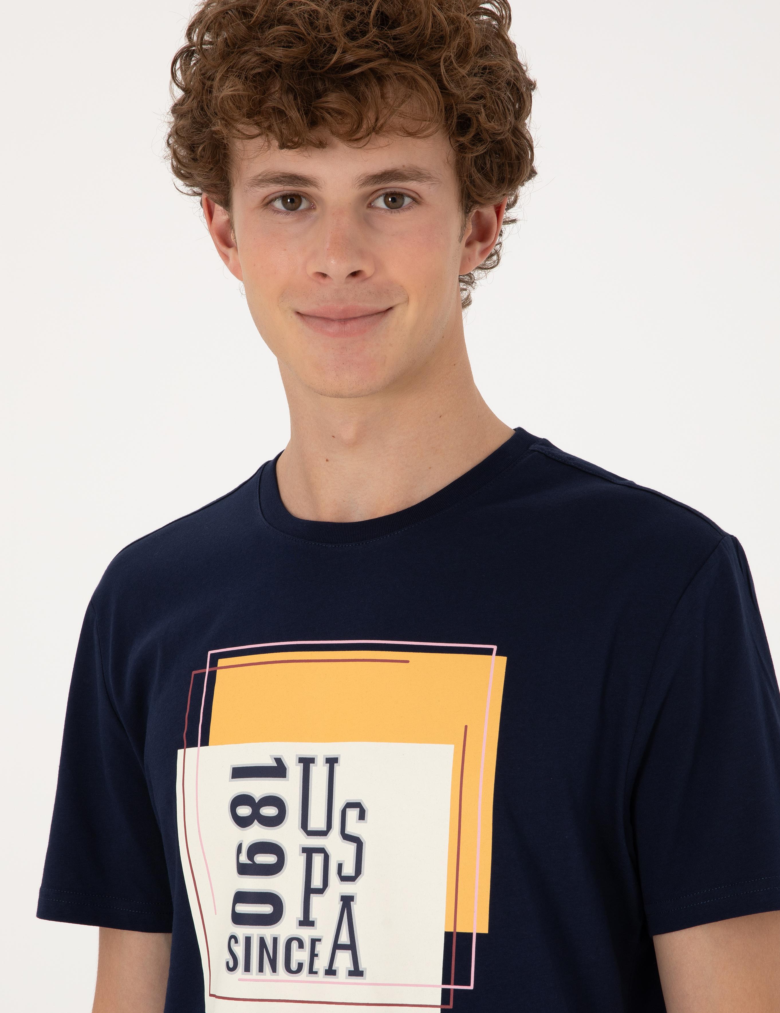 تی شرت یقه گرد  رگولار یقه گرد مردانه یو اس پولو | U.S. Polo Assn. - تصویر 2