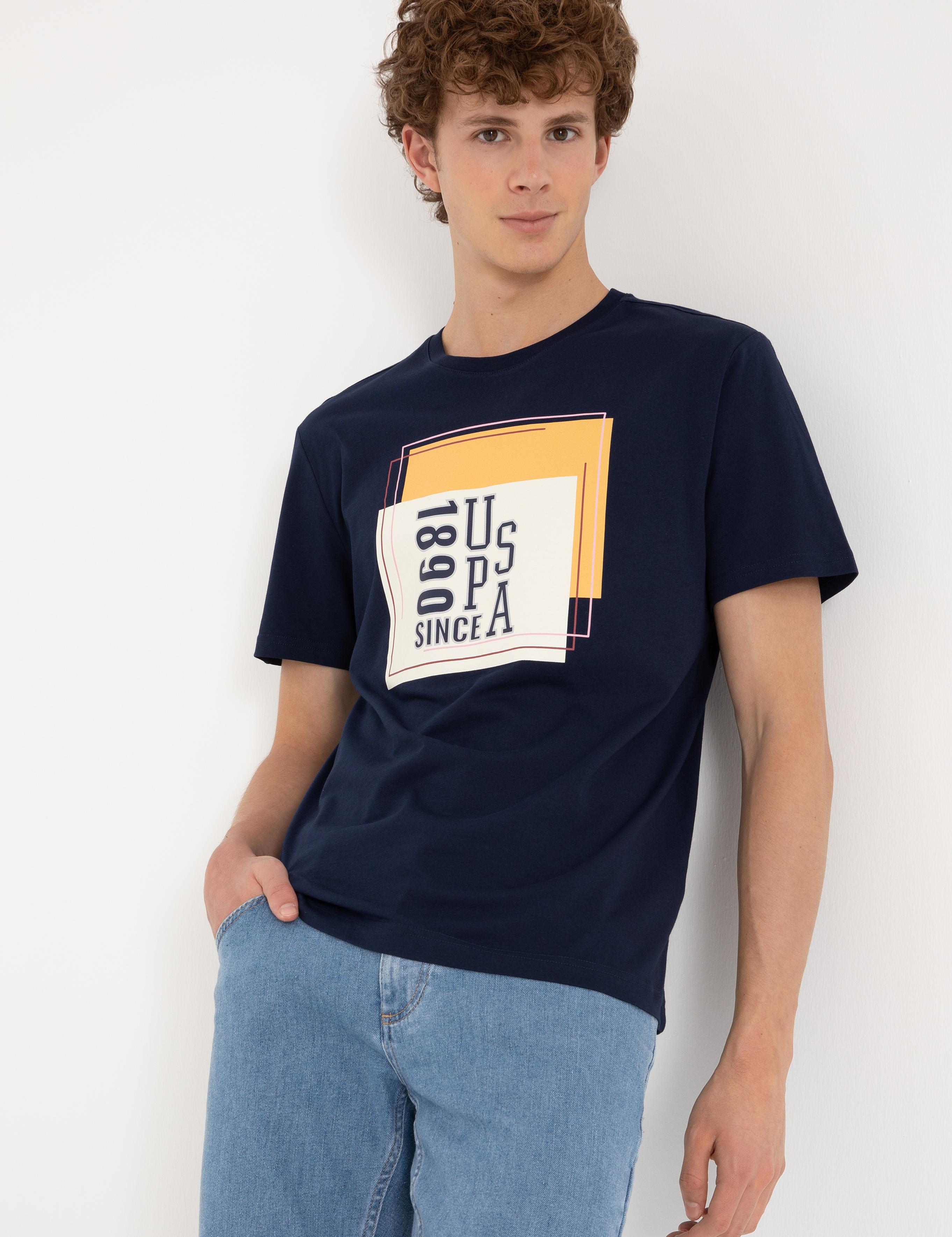 تی شرت یقه گرد  رگولار یقه گرد مردانه یو اس پولو | U.S. Polo Assn. - تصویر 3