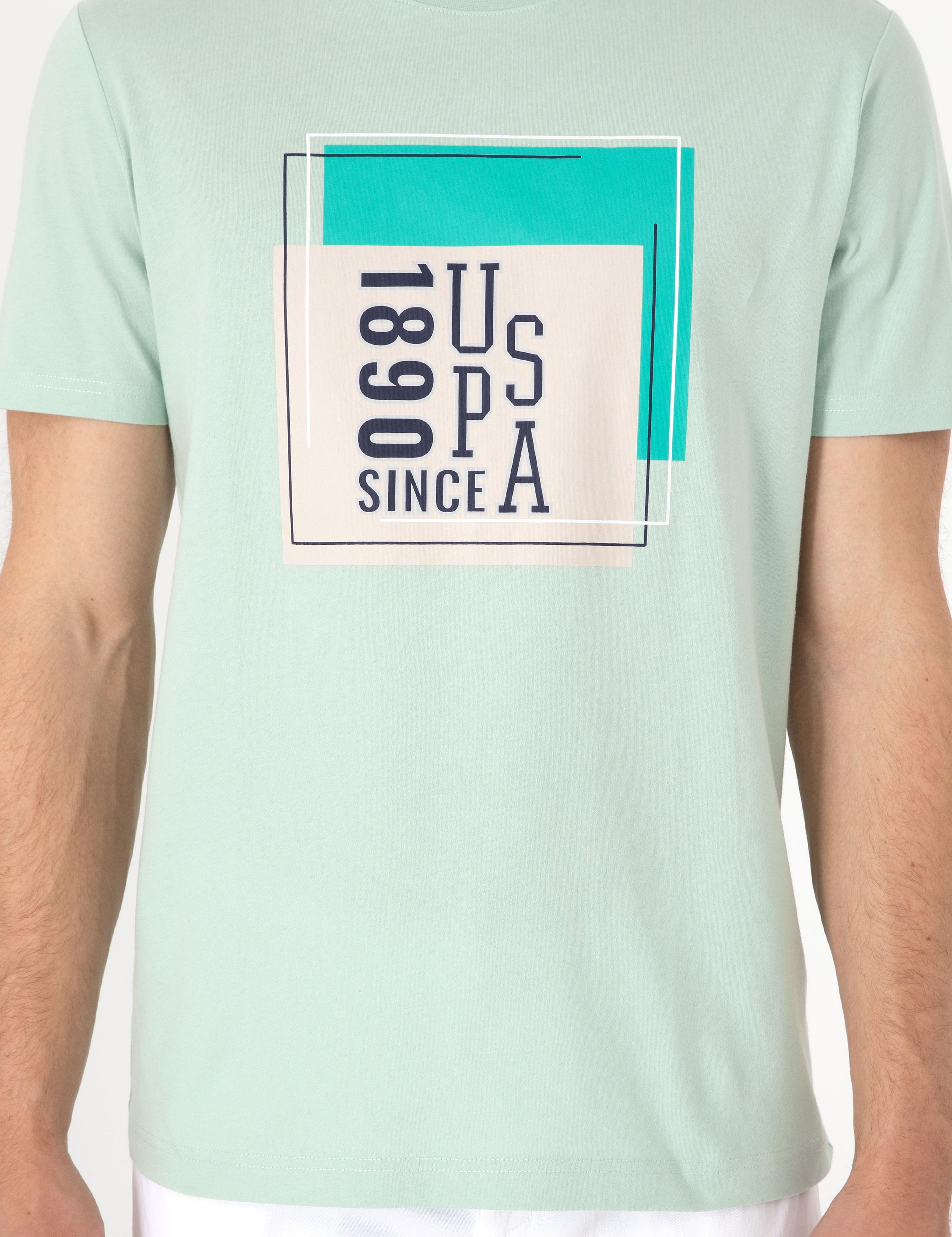 تی شرت یقه گرد رگولار یقه گرد مردانه یو اس پولو | U.S. Polo Assn. - تصویر 6