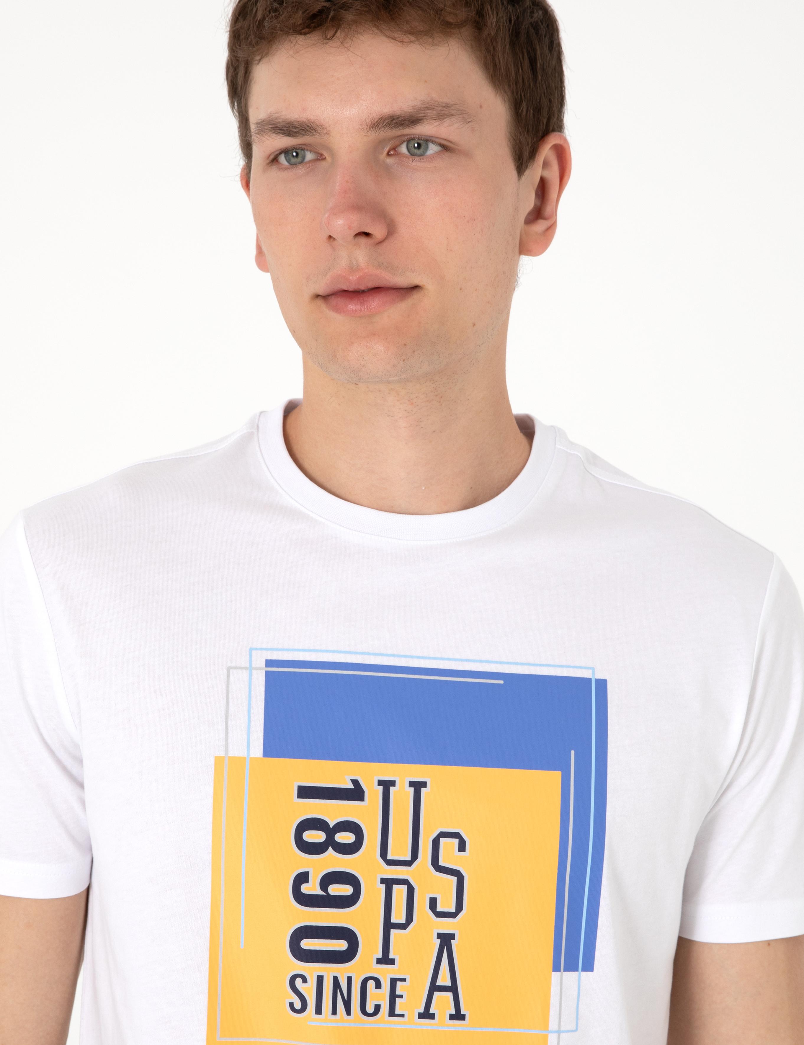 تی شرت یقه گرد  رگولار یقه گرد مردانه یو اس پولو | U.S. Polo Assn. - تصویر 2
