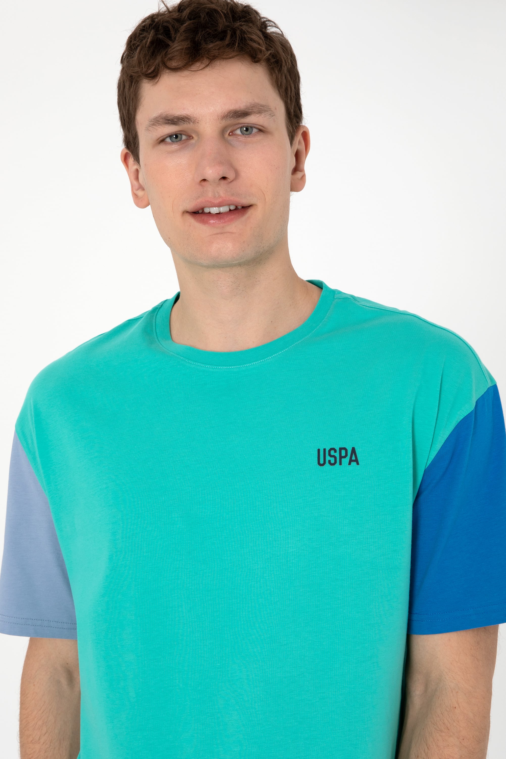 تی شرت یقه گرد ریلکس یقه گرد مردانه یو اس پولو | U.S. Polo Assn. - تصویر 2