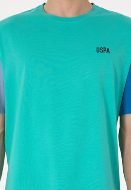 Erkek Comfort Fit Bisiklet Yaka Mint Tişört - 50306921020