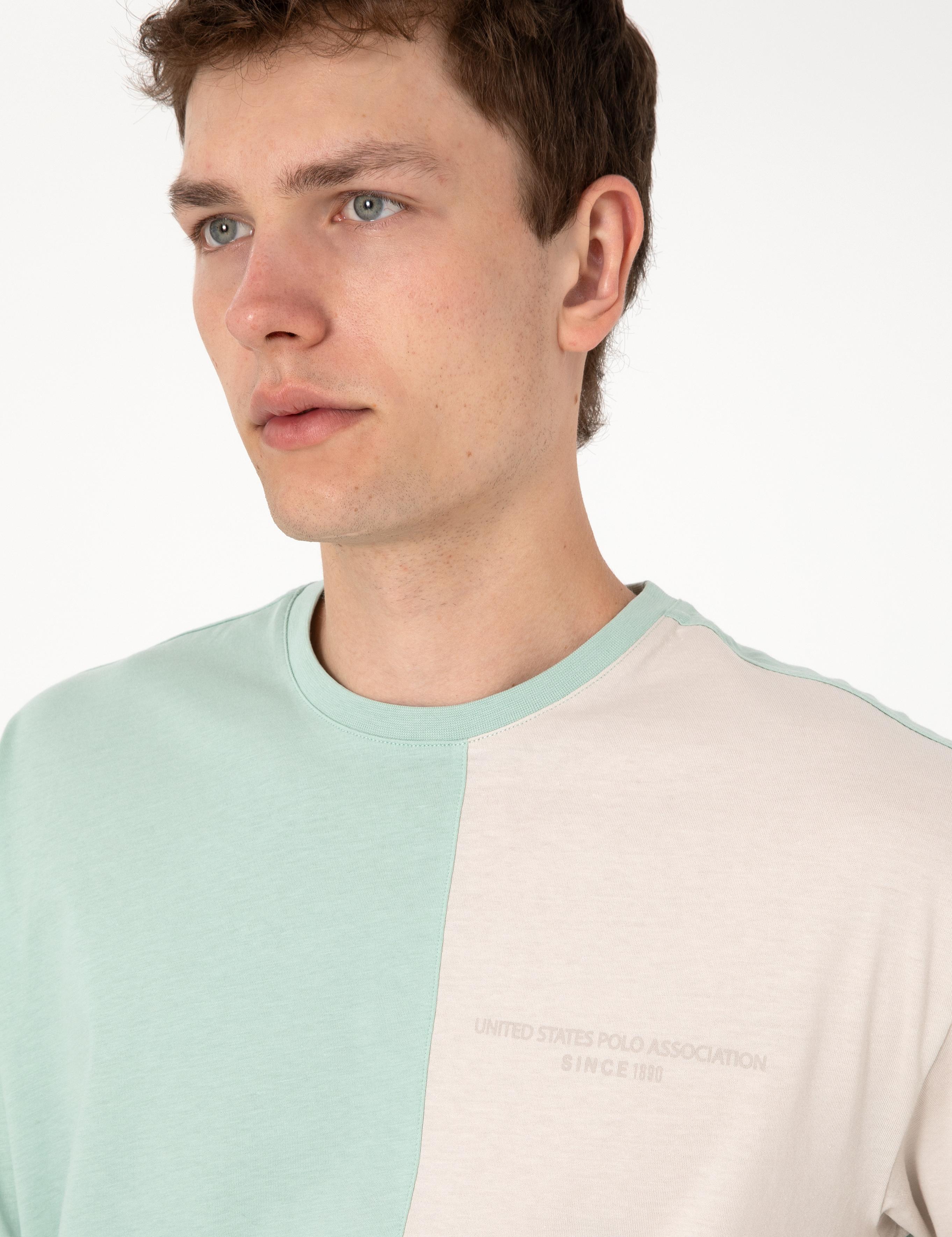 تی شرت یقه گرد ریلکس یقه گرد مردانه یو اس پولو | U.S. Polo Assn. - تصویر 2