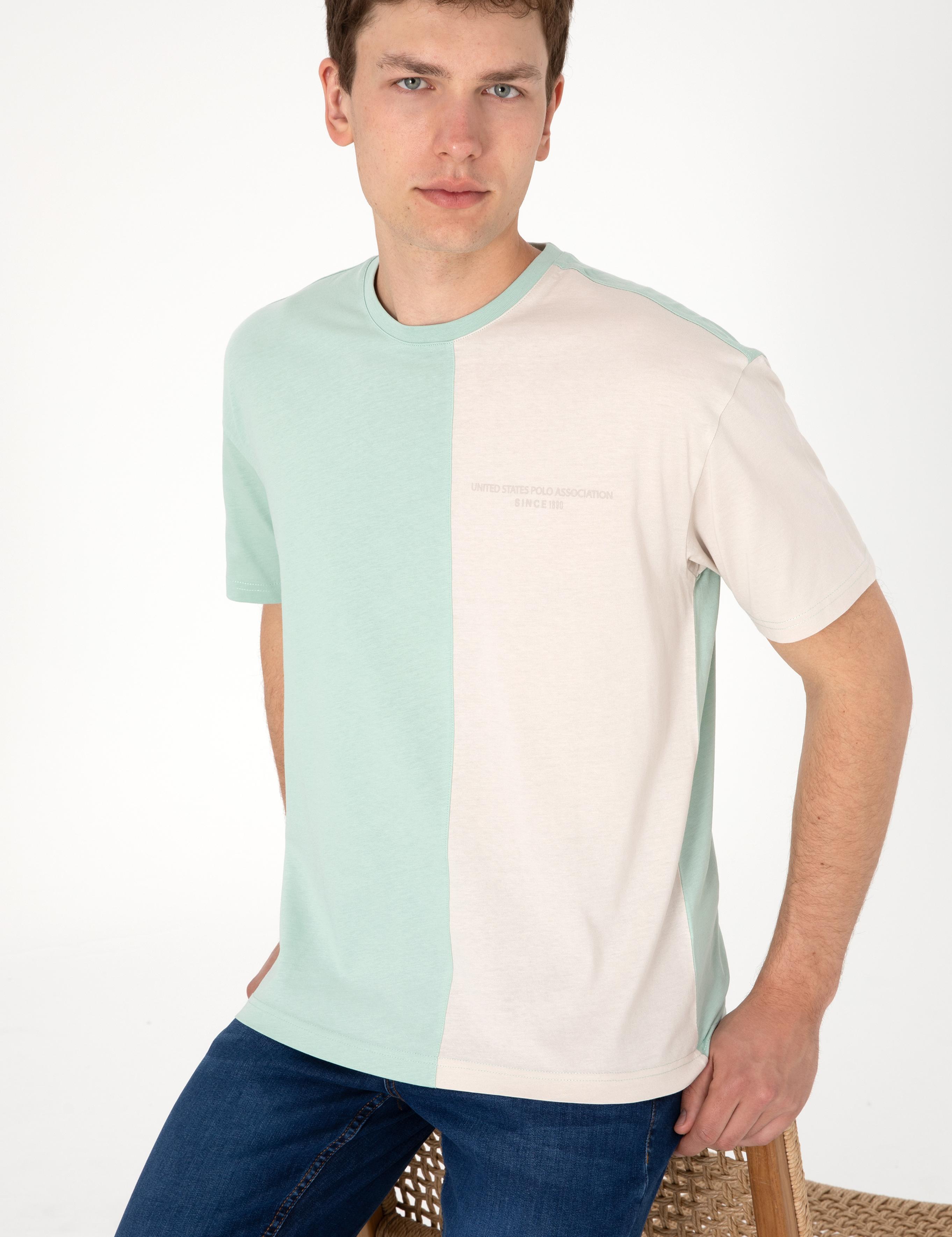 تی شرت یقه گرد ریلکس یقه گرد مردانه یو اس پولو | U.S. Polo Assn. - تصویر 3