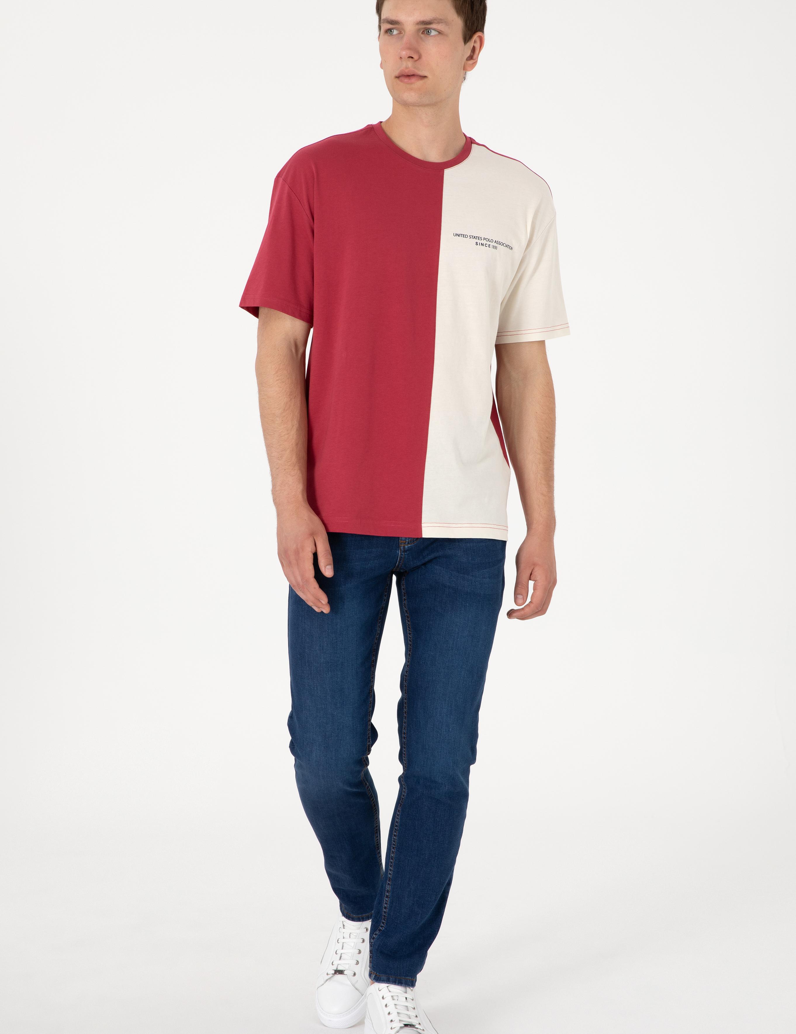تی شرت یقه گرد ریلکس یقه گرد مردانه یو اس پولو | U.S. Polo Assn. - تصویر 4