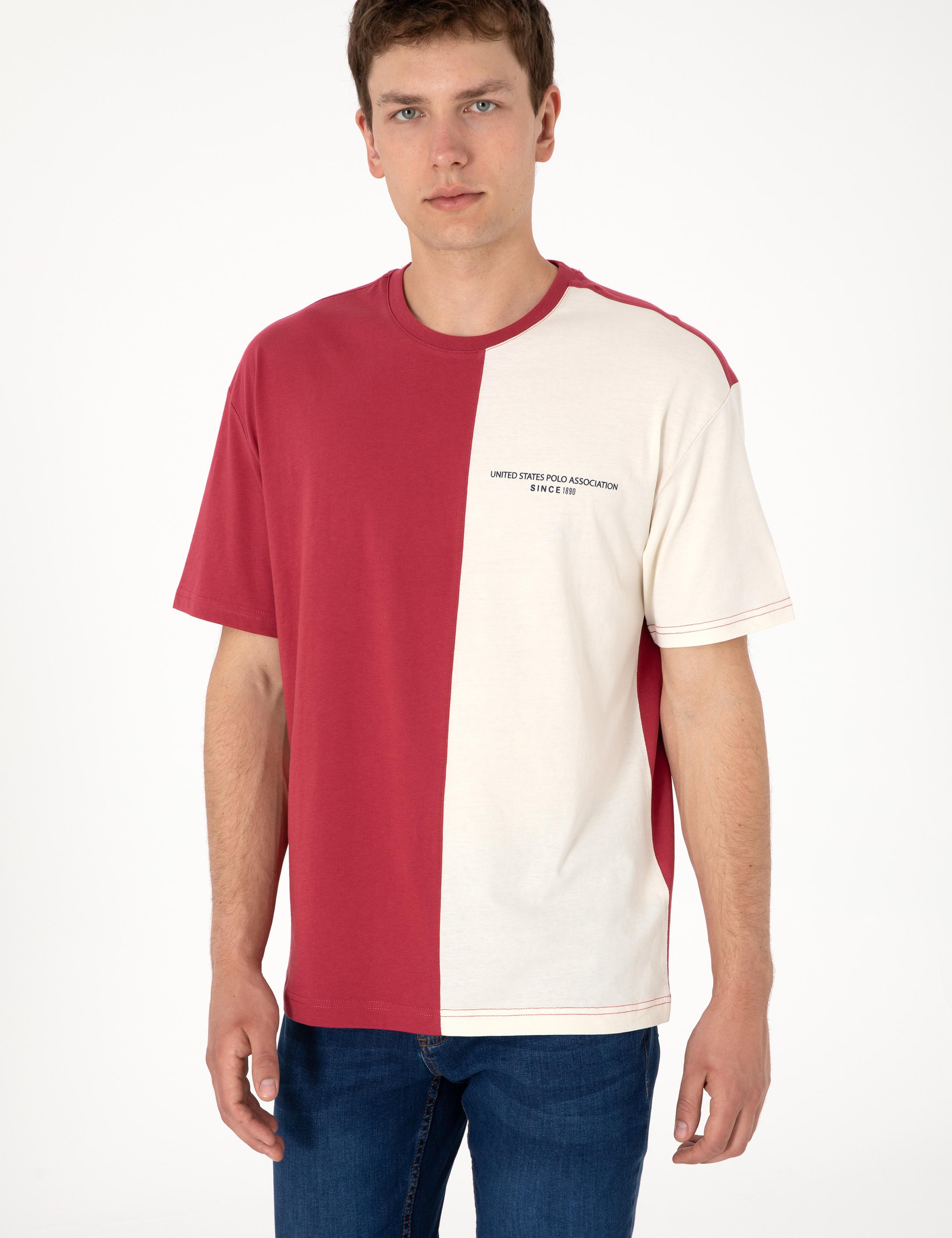 تی شرت یقه گرد ریلکس یقه گرد مردانه یو اس پولو | U.S. Polo Assn. - تصویر 3