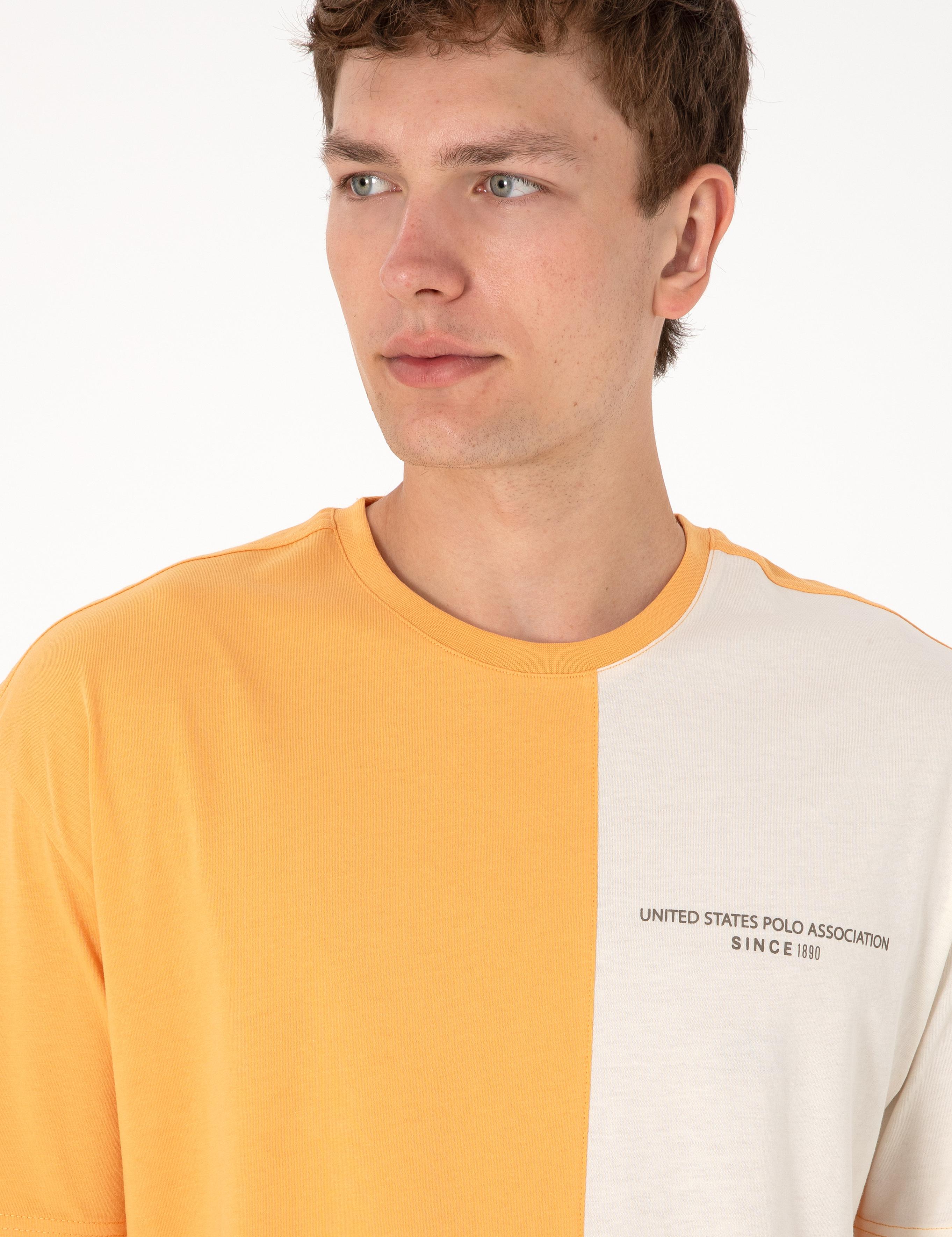 تی شرت یقه گرد  ریلکس یقه گرد مردانه یو اس پولو | U.S. Polo Assn. - تصویر 4
