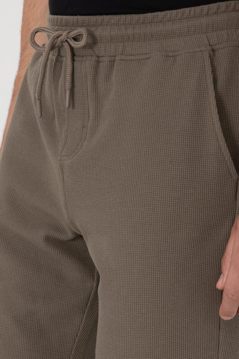 Erkek Vizon Örme Şort - 50306964056