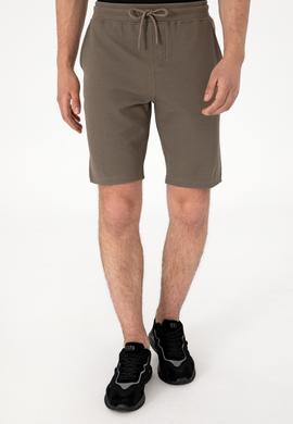 Erkek Vizon Örme Şort - 50306964056