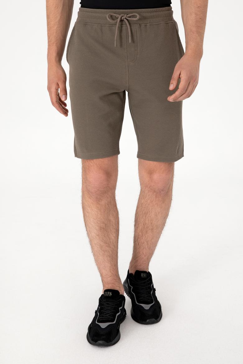 Erkek Vizon Örme Şort - 50306964056