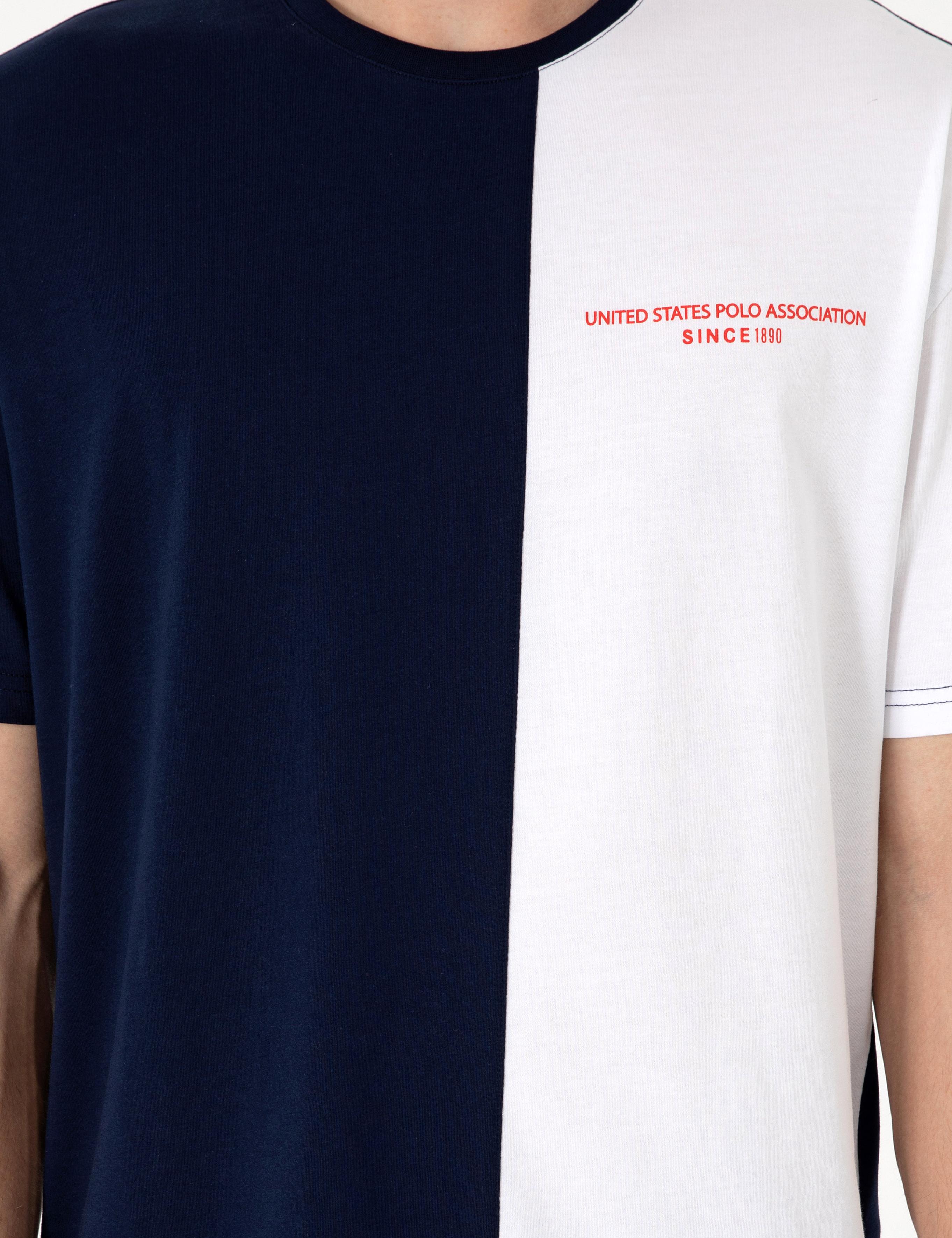 تی شرت یقه گرد  ریلکس یقه گرد مردانه یو اس پولو | U.S. Polo Assn. - تصویر 6
