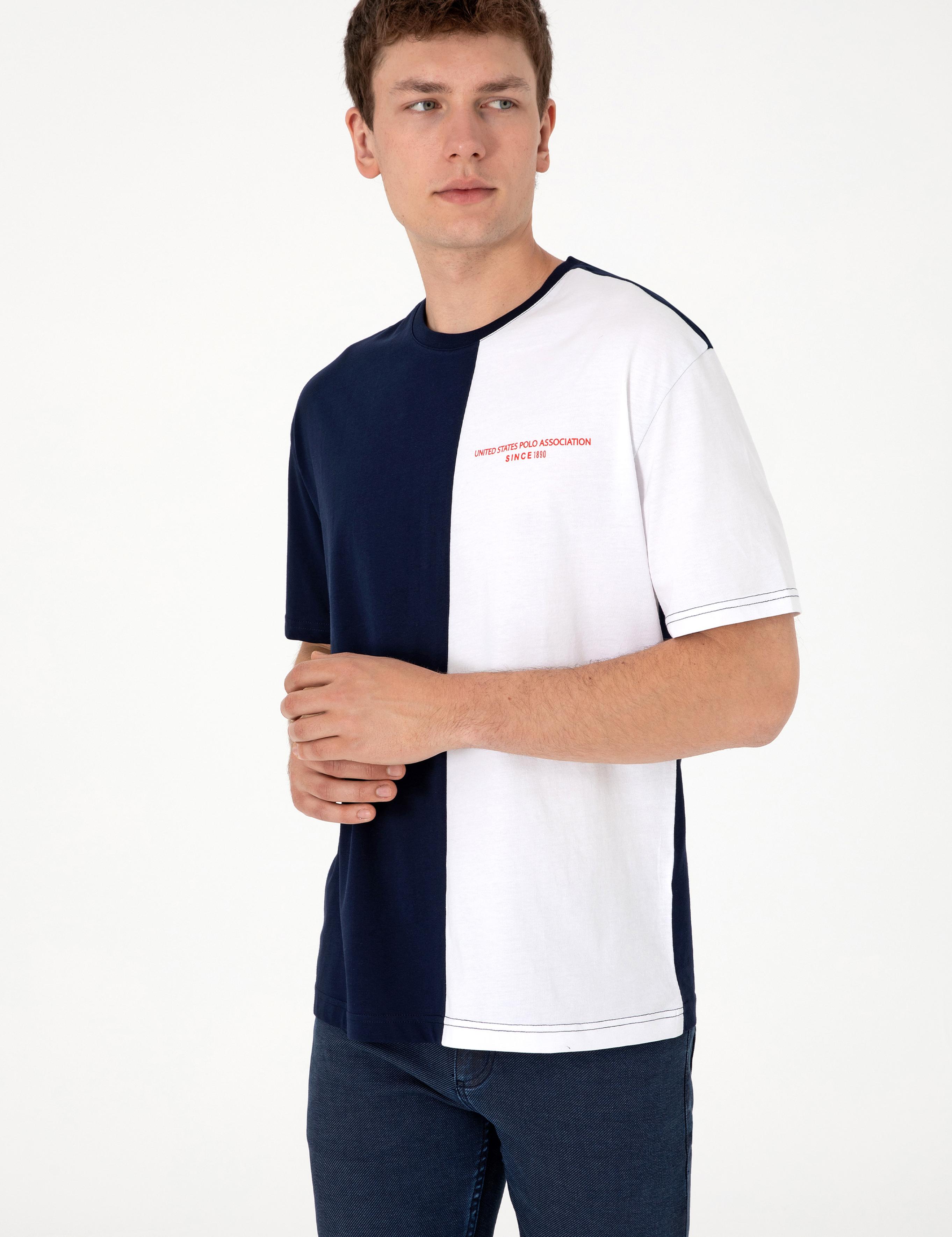 تی شرت یقه گرد  ریلکس یقه گرد مردانه یو اس پولو | U.S. Polo Assn. - تصویر 3