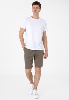 Erkek Vizon Örme Şort - 50307289061