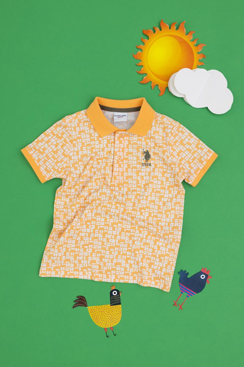 Erkek Çocuk Turuncu Tişört