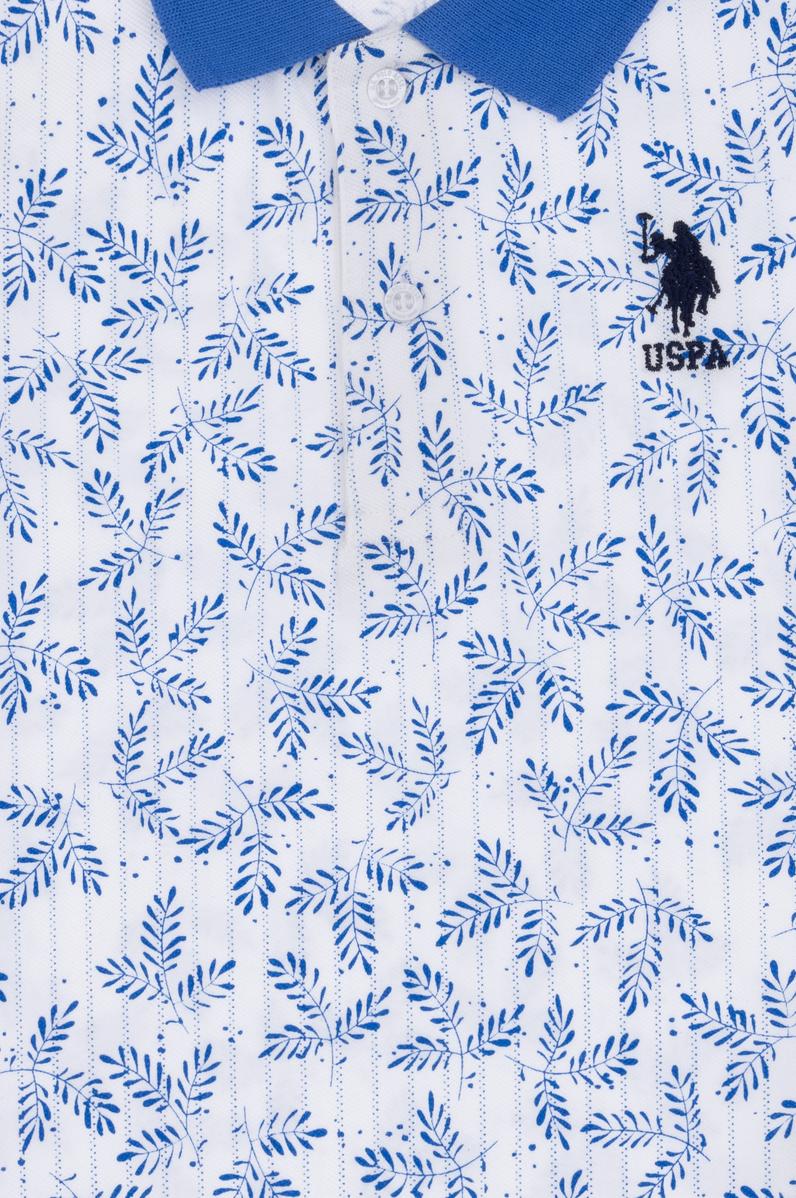 Erkek Çocuk Polo Yaka Beyaz Tişört