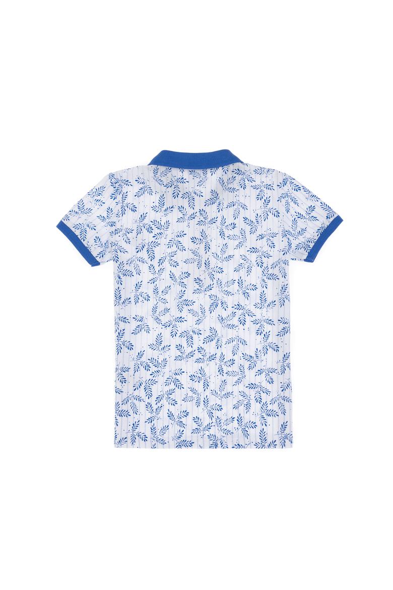 Erkek Çocuk Polo Yaka Beyaz Tişört - 50307165025