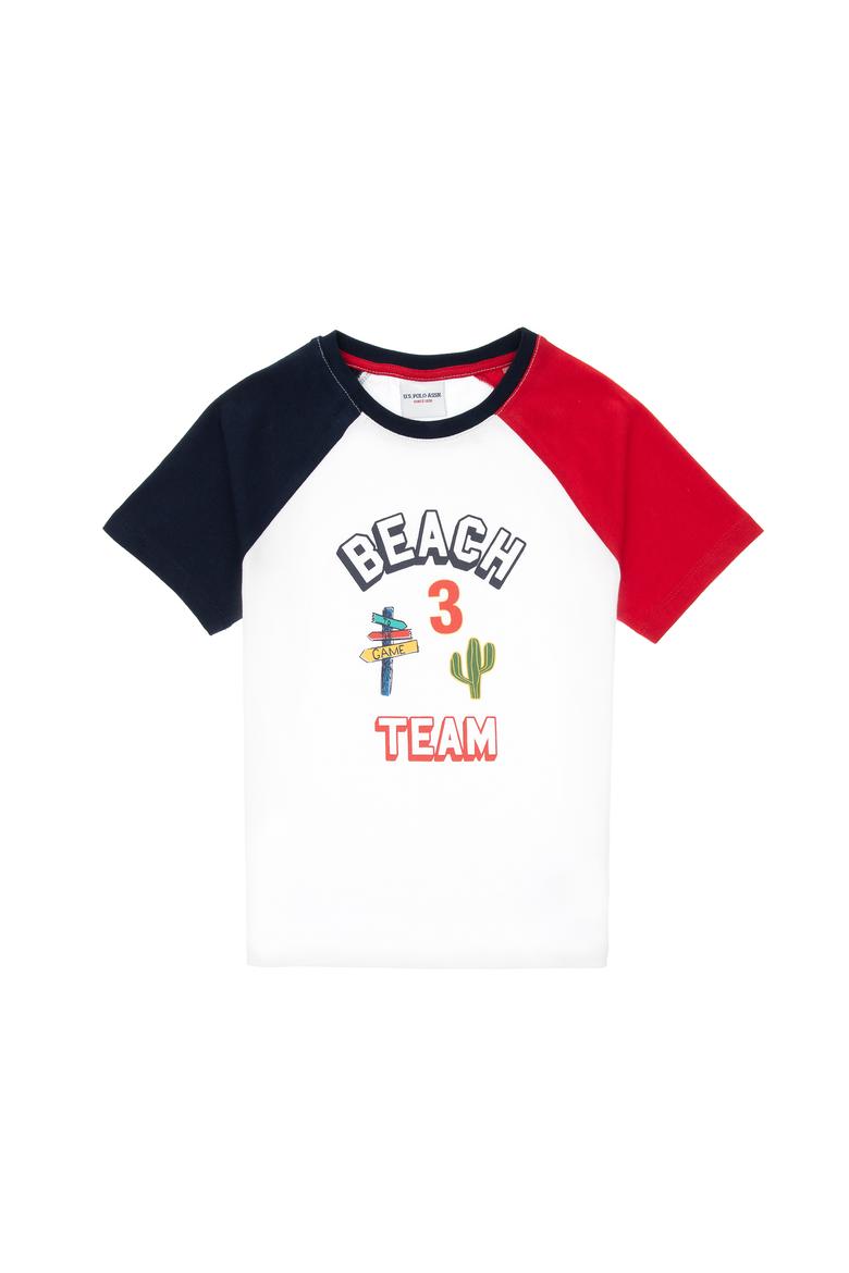 Erkek Çocuk Beyaz Tişört - 50307158002