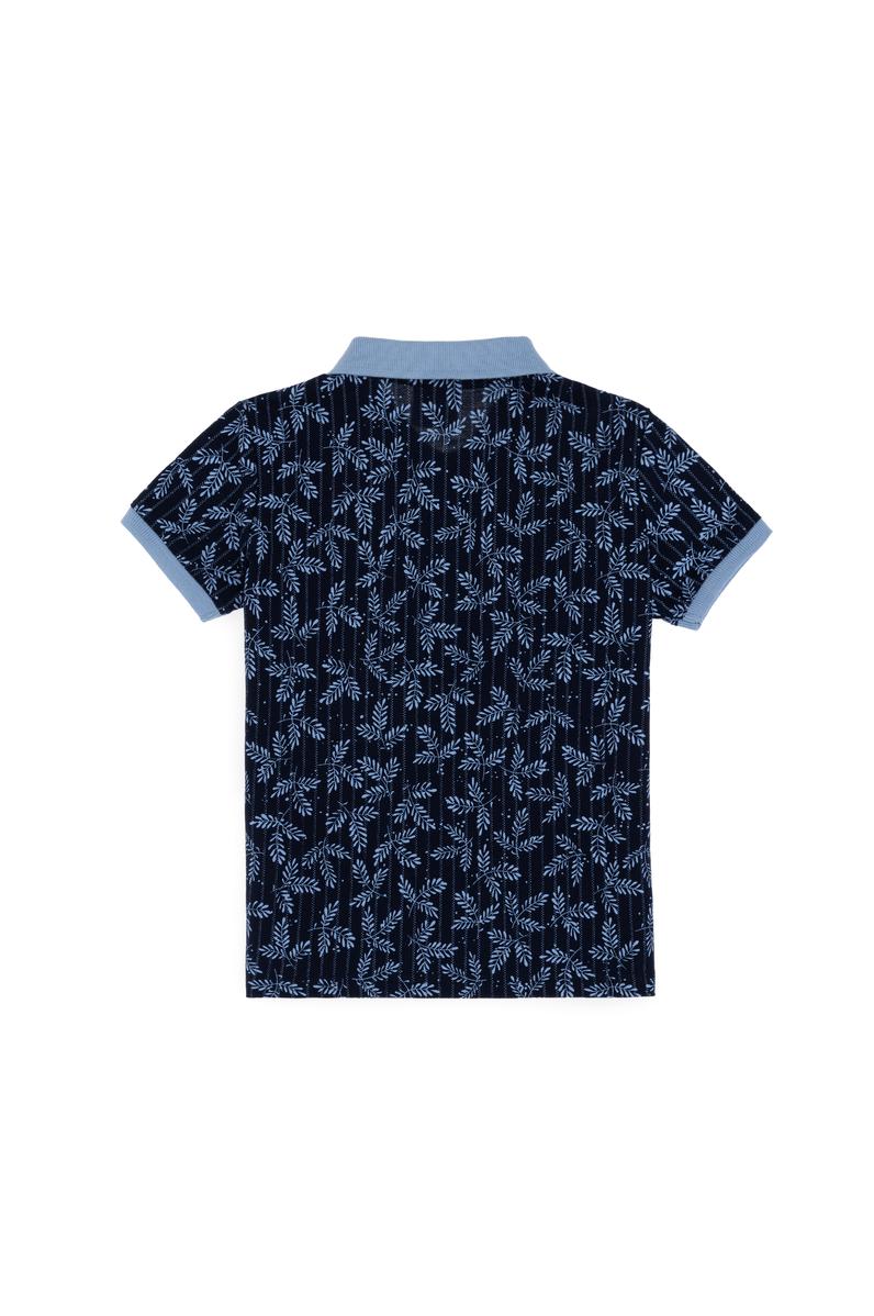 Erkek Çocuk Polo Yaka Lacivert Tişört