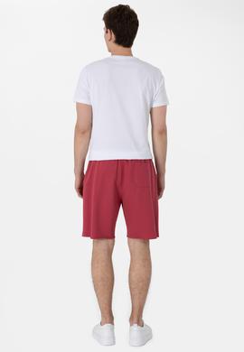 Erkek Vişne Örme Şort - 50307289077