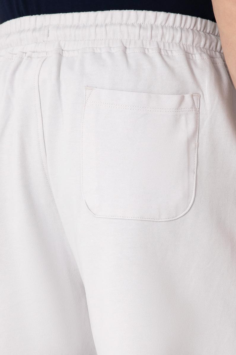 Erkek Açık Gri Örme Şort