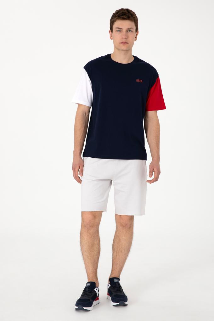 Erkek Açık Gri Örme Şort