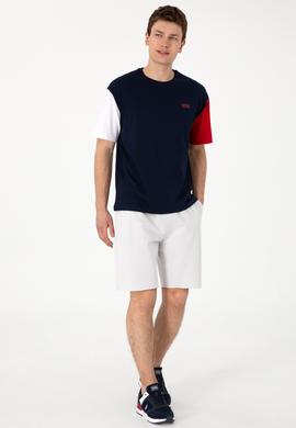 Erkek Açık Gri Örme Şort - 50307289047