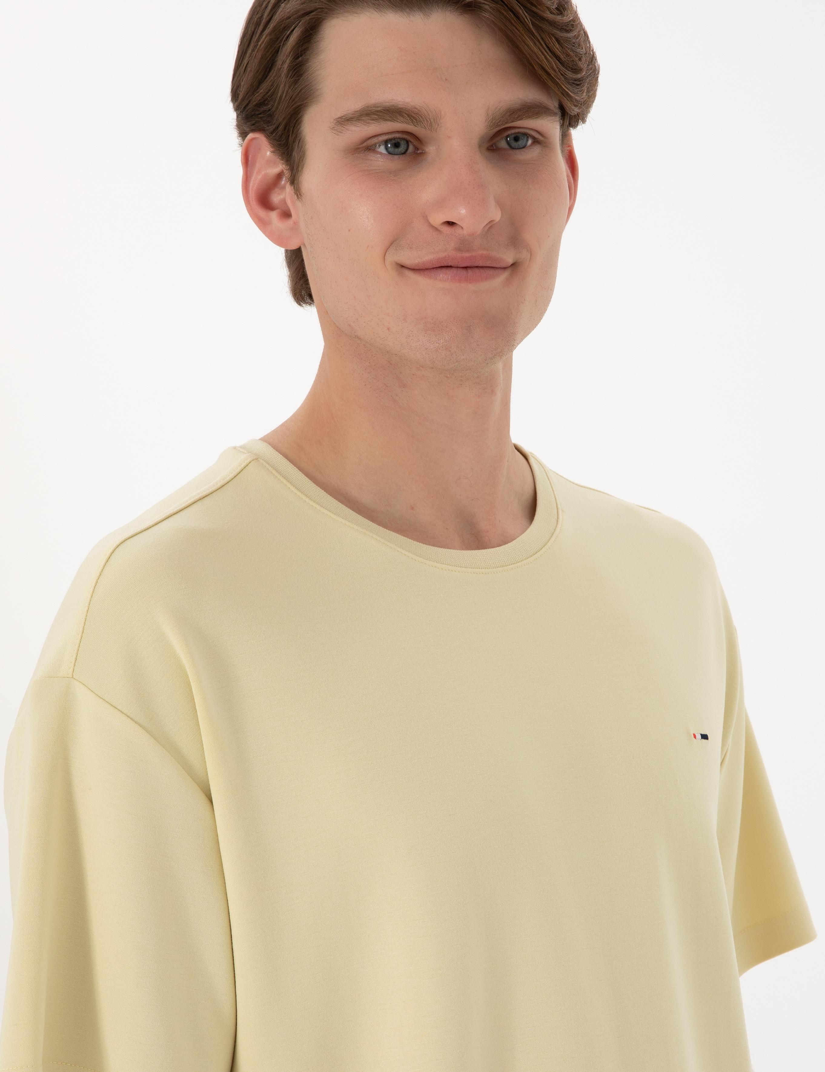 تی شرت یقه گرد ریلکس یقه گرد مردانه یو اس پولو | U.S. Polo Assn. - تصویر 2