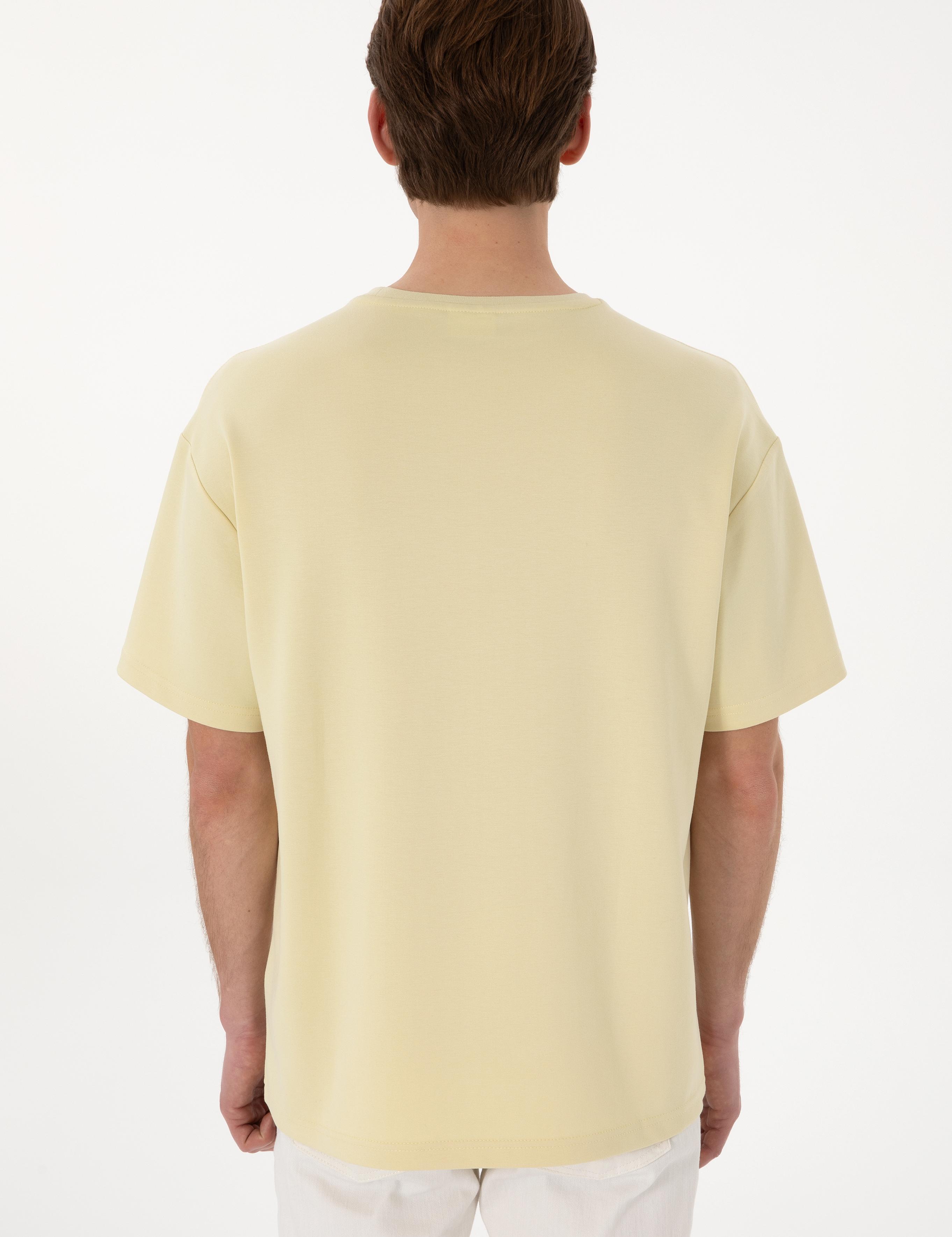 تی شرت یقه گرد ریلکس یقه گرد مردانه یو اس پولو | U.S. Polo Assn. - تصویر 5