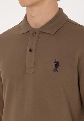 Erkek Haki Basic Sweatshirt - 50289062156