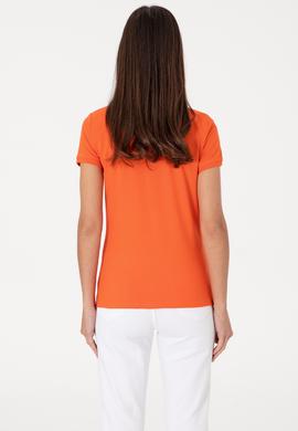 Kadın Nar Çiçeği Basic Tişört - 50300830184