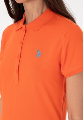 Kadın Nar Çiçeği Basic Tişört - 50300830184