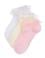 Kız Çocuk 3'lü Kurdele Detaylı Patik Çorap