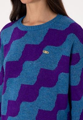 Kadın İndigo Kazak - 50293119005