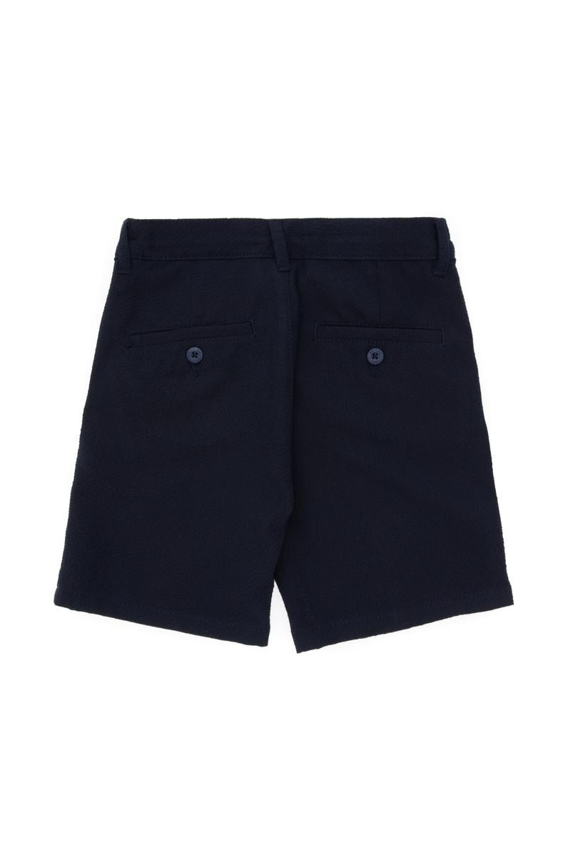 Erkek Çocuk Lacivert Dokuma Şort