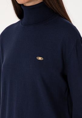 Kadın Lacivert Basic Kazak - 50288974054