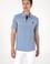 Erkek Regular Fit Polo Yaka Mavi Tişört