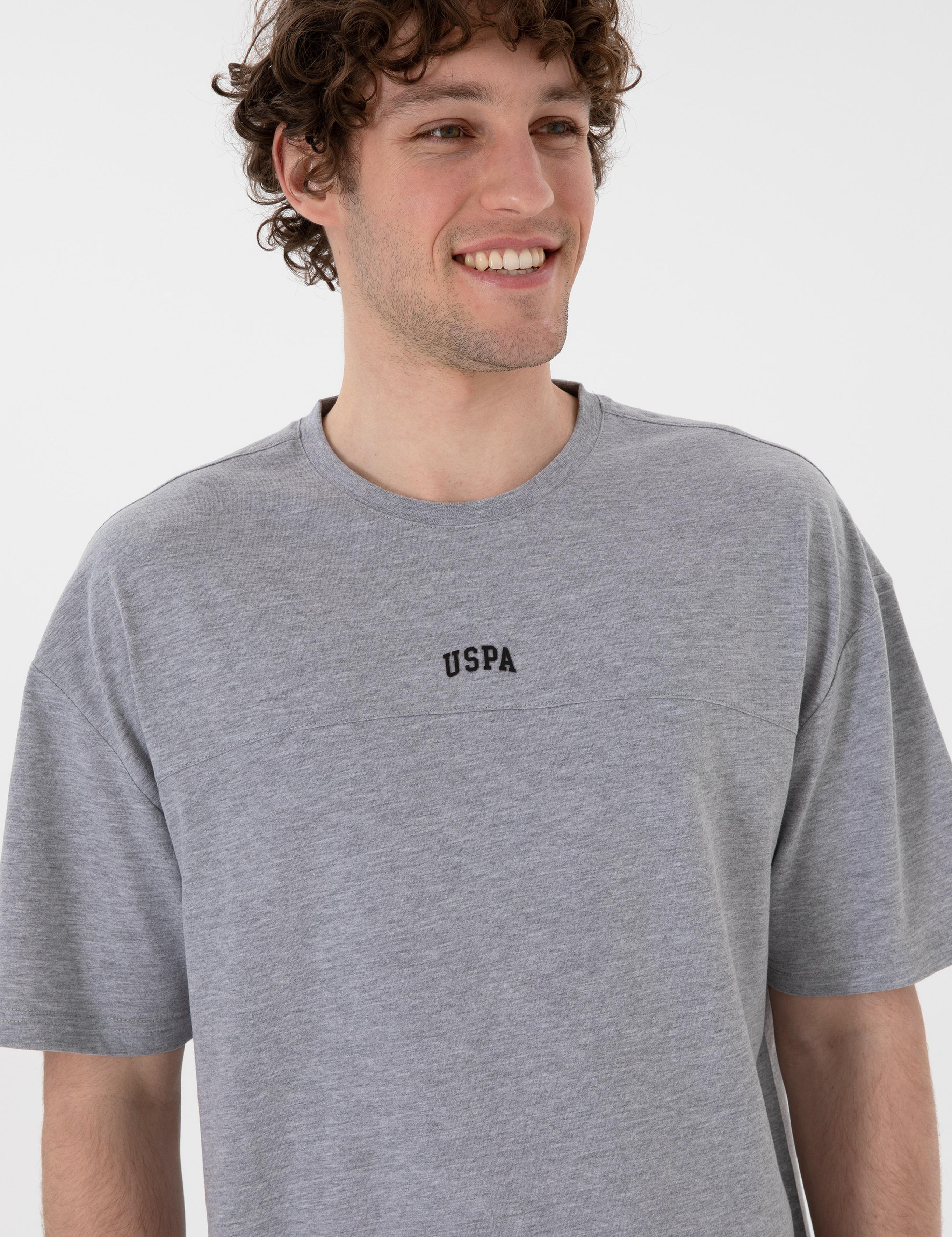 تی شرت یقه گرد  ریلکس یقه گرد مردانه یو اس پولو | U.S. Polo Assn. - تصویر 3