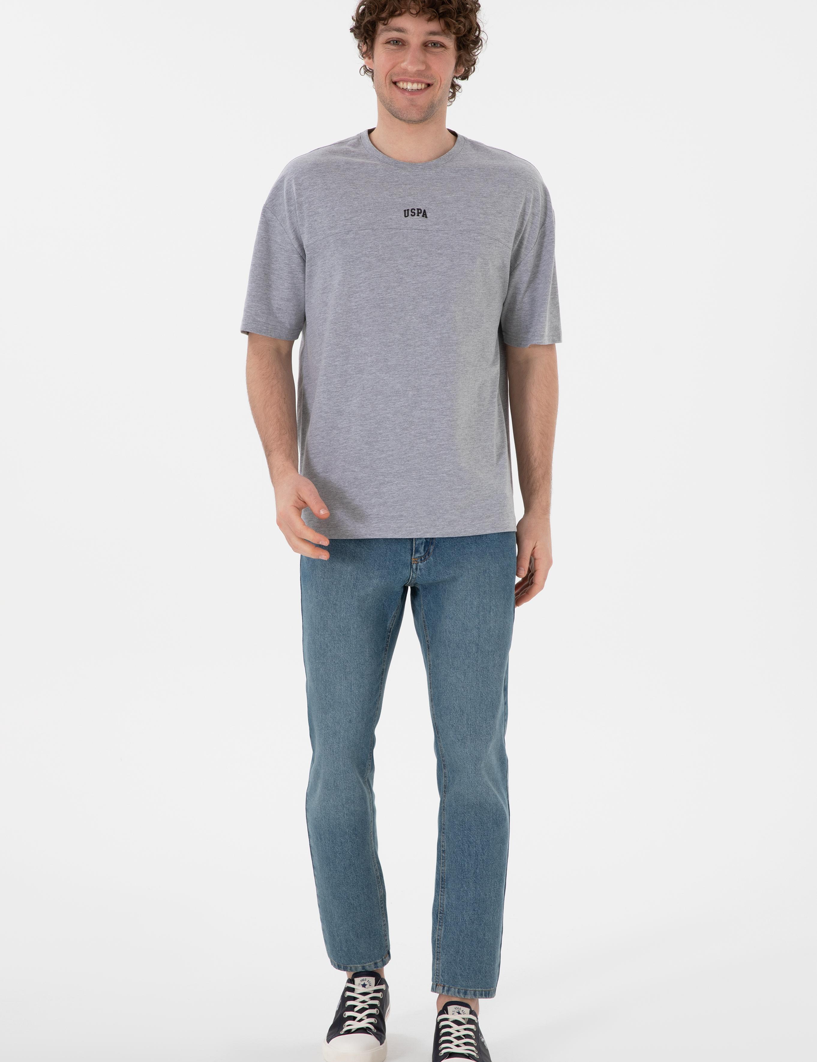 تی شرت یقه گرد  ریلکس یقه گرد مردانه یو اس پولو | U.S. Polo Assn. - تصویر 5
