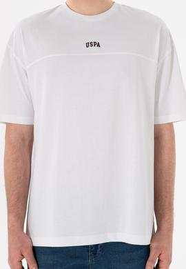 Erkek Comfort Fit Bisiklet Yaka Beyaz Tişört - 50306017018