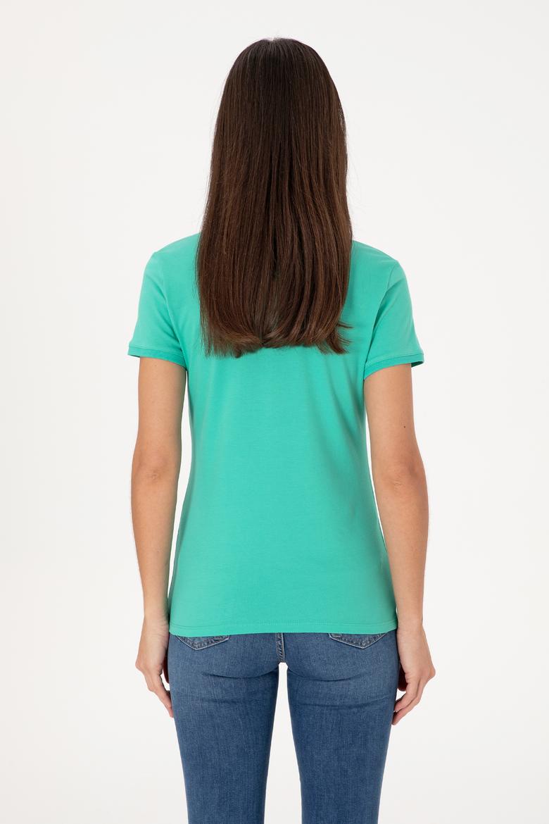 Kadın Mint Tişört - 50300887102
