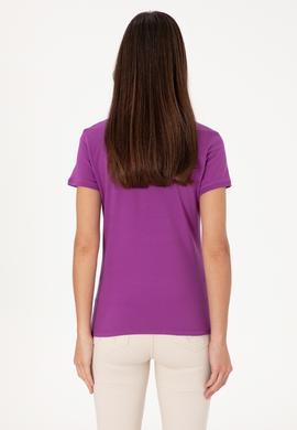 Kadın Menekşe Tişört - 50300887133