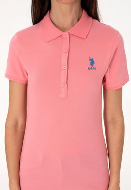 Kadın Pembe Basic Tişört - 50300896106