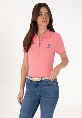 Kadın Pembe Basic Tişört - 50300896106