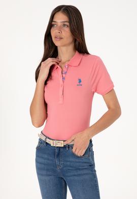 Kadın Pembe Basic Tişört - 50300896106